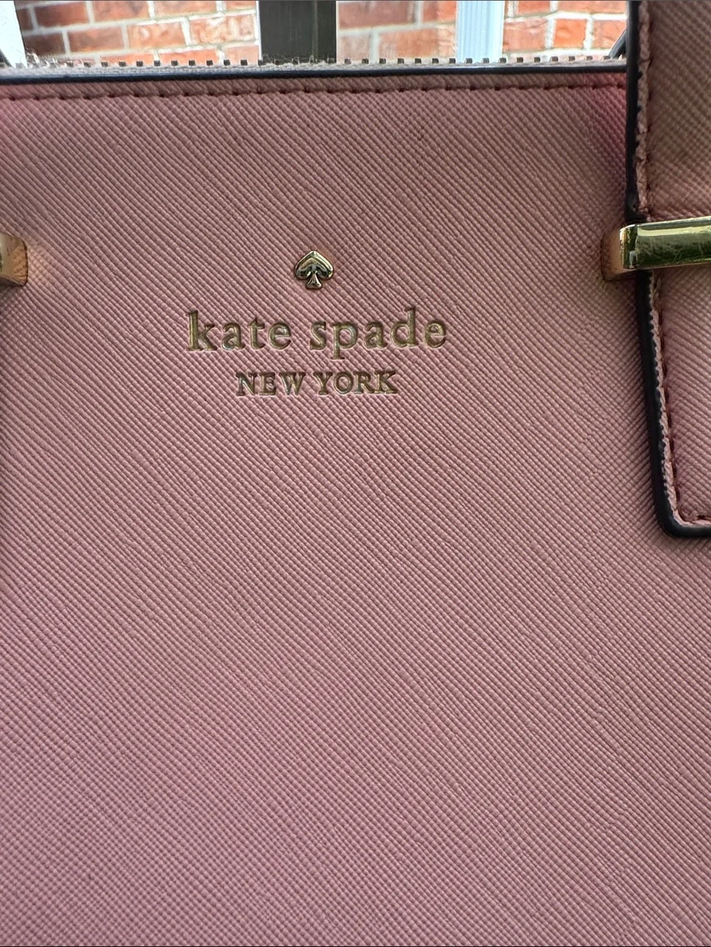 kate spade structured saffiano